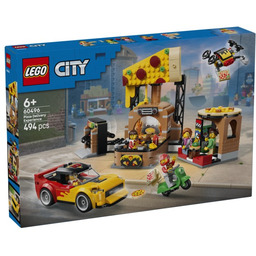 LEGO City Dostawa Pizzy z pojazdami 60496