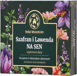 Herbal Monasterium Szafran i Lawenda Na Sen, 30
