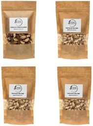 Zestaw - 3x Pistacje solone 500g + Orzechy