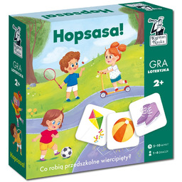 Kapitan Nauka, Gra loteryjka, Hopsasa!, gra planszowa