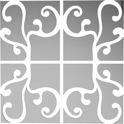 DekoArte - Klimt naklejki winylowe lustro 63x63cm -