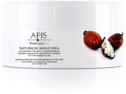 APIS Naturalne masło shea z olejkiem argan.