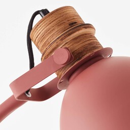 Brilliant Lampa stojąca Erena z obrotową głowicą, czerwona