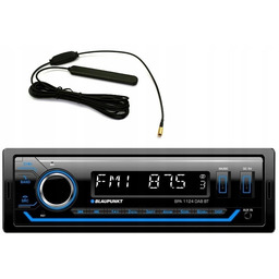 Blaupunkt BPA1124DAB Bt Dab Radio samochodowe Aux Usb