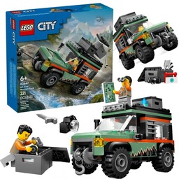 LEGO City 60447 Górska Terenówka 4x4 Terenowa Ciężarówka