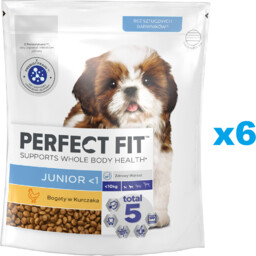 Perfect Fit Junior Bogaty w Kurczaka 6x825 g