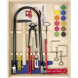 Pebaro 429 S wyrzynarka drewniana skrzynia wraz