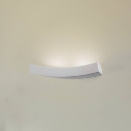 SOLLUX LIGHTING Kinkiet Lino z ceramiki, wygięty kształt