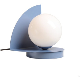 Lampka biurkowa Loop Metalowa Niebieska