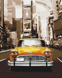 Obraz Malowanie po Numerach Zestaw New York Taxi