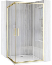 REA-K6445 City Gold Brush Kabina bez brodzika 80x100x190