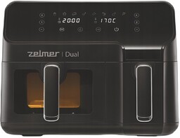 Frytkownica beztłuszczowa Zelmer ZAF9000 Dual 2700W 9l 8