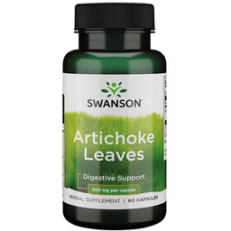 SWANSON Artichoke Leaves 500mg 60caps
