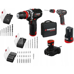 Parkside Pbspa 12V E4 Wiertarkowkretarka Performance Wkretarka Akcesoria