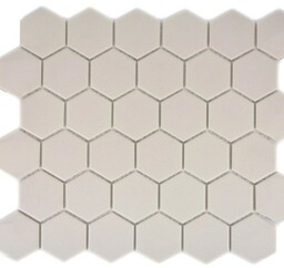 Mozaika gresowa Beżowa Hexagon Matowa 32,5x28,1x0,5 cm