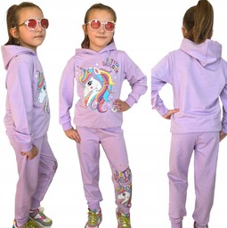 Dres dziewczęcy 110 bluza spodnie Komplet Elsa Kraina