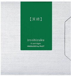 Naboje Pilot Iroshizuku Shin-ryoku 6 szt.