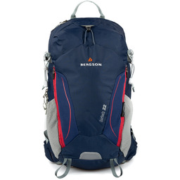 Bergson, Plecak turystyczny BRISK (22L), Granatowy