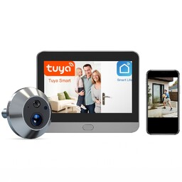 Wizjer Kamera Judasz Full Hd Wifi Tuya Wideodomofon