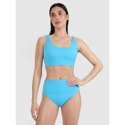 BIKINI DAMSKIE 4F GÓRA OD STROJU KĄPIELOEGO NIEBIESKI