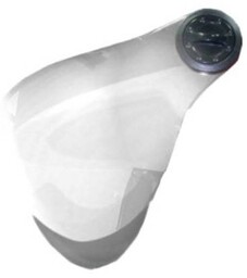 Blizzard, Przyłbica, Spare Visor, Biały, Rozmiar Uniwersalny