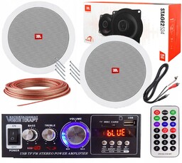 Sufitowy Zestaw Audio Jbl Głośniki Bluetooth Usb