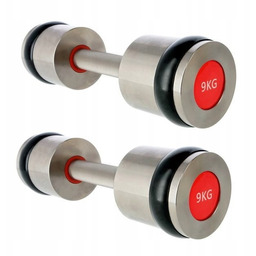 Ciężarek Chromowany Stalowy 2x9 Kg HH09 Hms