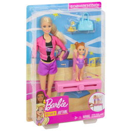 Barbie, Coach Dolls & Playset, lalki Gimnastyczki