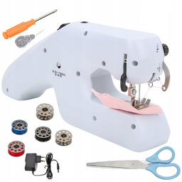 Mini Maszyna Do Szycia Na Baterie Ręczna Akcesoria