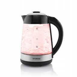 Czajnik elektryczny szkło reg. temp. 2200W 1,7L Hyundai