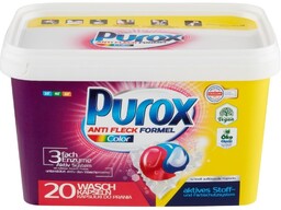 Kapsułki do prania Purox Color 20 sztuk
