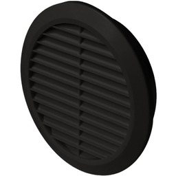 Kratka wentylacyjna  100-150mm / 180mm tworzywo czarna