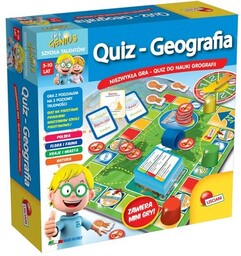 LISCIANI Gra edukacyjna I''m a Genius Quiz Geografia