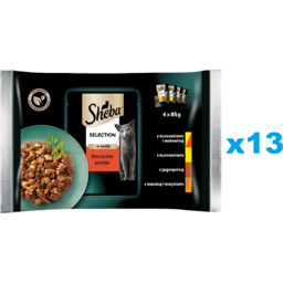 SHEBA Selection in Sauce 52 x 85 g