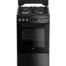Kuchnia gazowo-elektryczna BEKO FSE52321DBD Grill Termoobieg Wydajne palniki