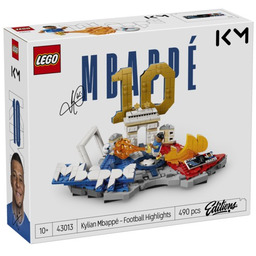 LEGO EDITION Kylian Mbappé piłkarskie momenty 43013