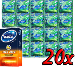 Unimil Max Love Time Control 20 pack