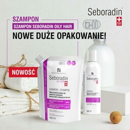 Seboradin Oily Hair, szampon do przetłuszczających się
