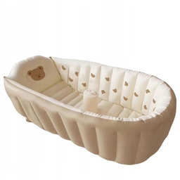 Dmuchana Wanienka Wanna Do Kąpieli Dla Dziecka Beżowa