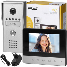 Wideodomofon Videodomofon Domofon Orno 4,3" Furtka Brama Daszek