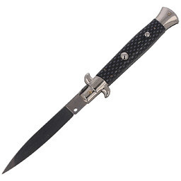 Nóż sprężynowy Frank Beltrame Stiletto Carbon Fiber 23cm