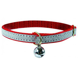 ZOLUX Obroża Połyskująca (10 - 30 cm) Czerwony