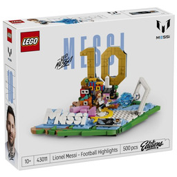 LEGO EDITION Lionel Messi piłkarskie momenty 43011