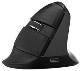 Delux Bezprzewodowa mysz pionowa M618Mini BT+2.4G RGB 4000DPI