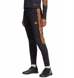 Spodnie damskie adidas Tiro 23 Club Training czarno-pomarańczowe