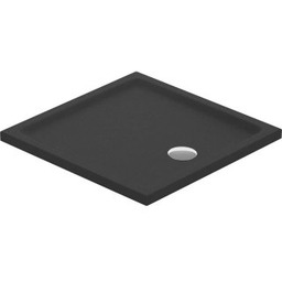 CERSANIT Brodzik kwadratowy TAKO 80x4 czarny mat S204-038