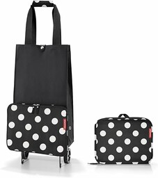 Reisenthel HK7073 FOLDABLETROLLEY DOTS WHITE torba na siłownię