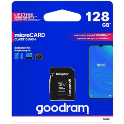 Karta pamięci Goodram micro Sdhc 128GB adapter