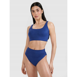 BIKINI DAMSKIE 4F GÓRA OD STROJU KĄPIELOEGO GRANATOWY