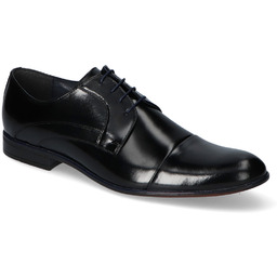 Pantofle Pan 1043 Czarne lico